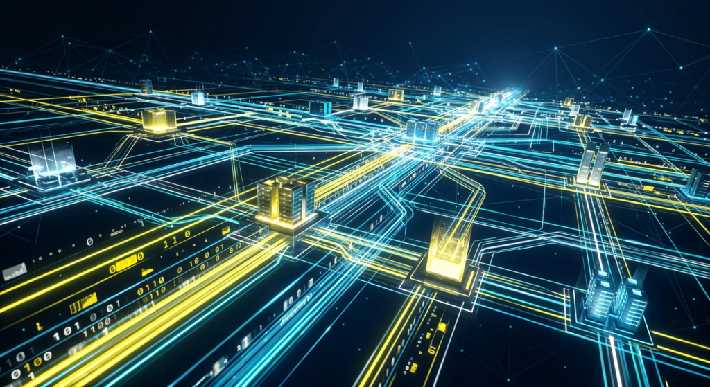 Moderne Glasfaserinfrastruktur